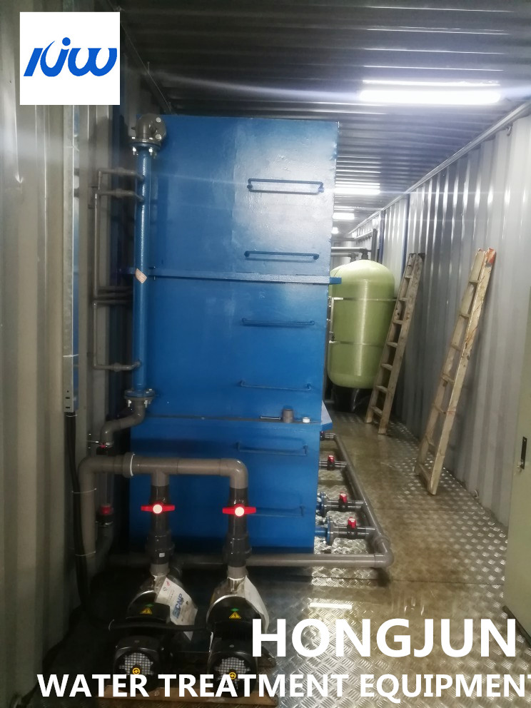 Latest company case about Container Integrated Water Purification System For Explosive Industrial Water
