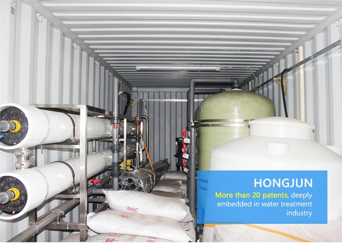 Portable Mobile Water Purification Plant , Mobile Water Treatment