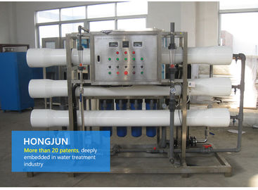 SS Reverse Osmosis Water Purification Equipment With Active Carbon And Quartz Sand