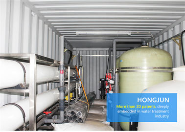 Professional  Mobile Water Purification Plant 20ft-40ft Container Size For Commercial