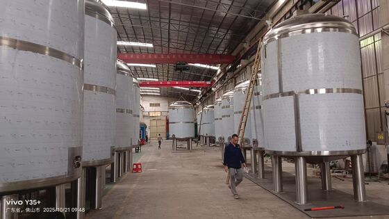 ISO9001 BV TUV Certified Stainless Steel Storage Tank for Industrial Applications