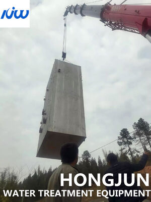 100m3per Hour Integrated Pure Water Treatment Process Equipment Plant For River Water Purifying