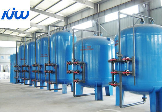 Carbon Steel Large Scale Ion Exchange Water Treatment System