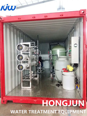 40 Feet Container 8000L/H Mobile Water Purification Plant