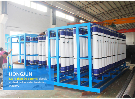 Alkaline Ultrafiltration Rain Water Desalination Purification Plant Ultra Filtration Filter System
