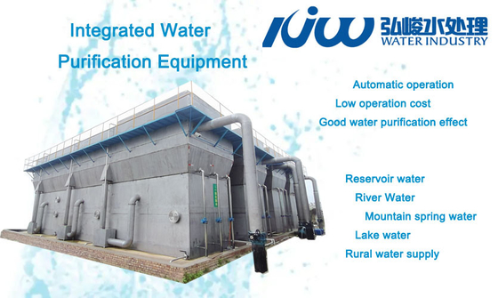 River Water Flocculent Settling Purification Equipment for Rural Areas