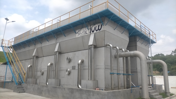 River Water Integrated Flocculent Purification Equipment With 10000TPD Capacity