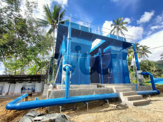 Compact River Water Purification Plant with Grundfos Pump and INJECTA Dosing System