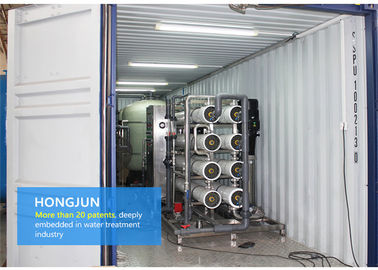 RO Mobile Water Purification Plant , Mobile Water Treatment Systems 1 Year Guarantee