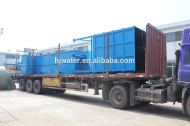 HJW15120823 sale in Latin America aeration submerged membrane module plant for industry sewage water purification system