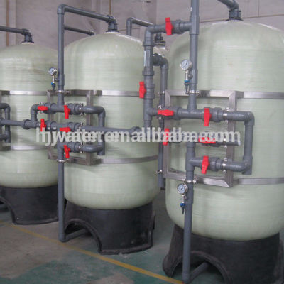 3T/H stainless steel Water treatment with frp storage water tank HJ- EDECEE28