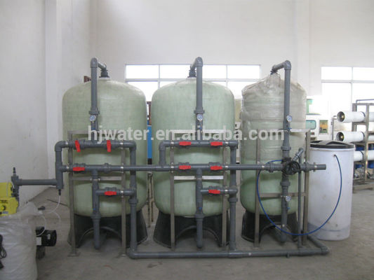 3T/H stainless steel Water treatment with frp storage water tank HJ- EDECEE28