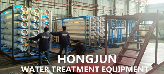 FRP Reverse Osmosis Water Purification Equipment For Beverage