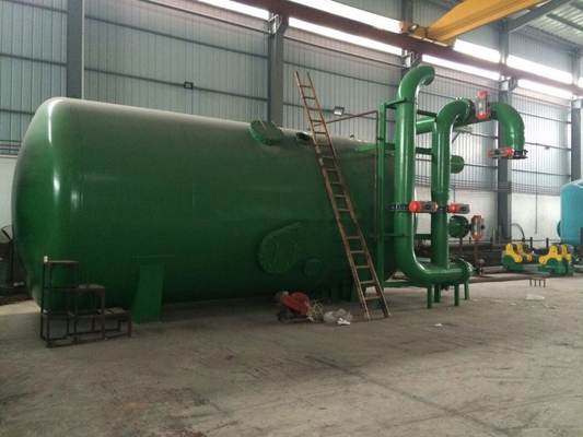 Customized Sand Filter Horizontal Carbon Steel Tank Epoxy Paint Vessel 200000T/H